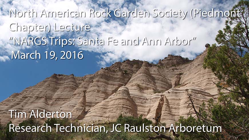 NARGS Lecture - NARGS Trips_ Santa Fe and Ann Arbor