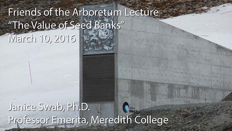 FOA Lecture - The Value of Seed Banks