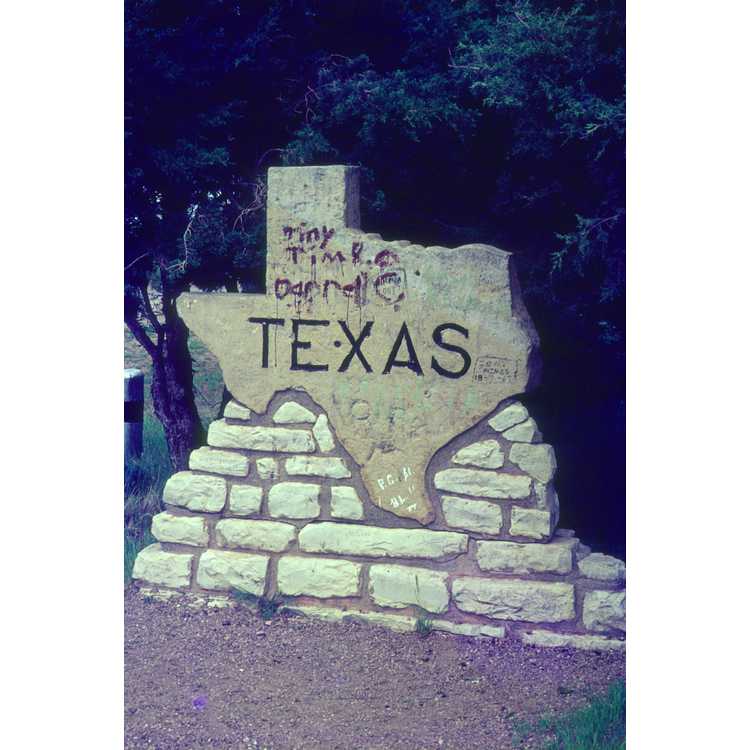 US 66 Texas Oklahoma border