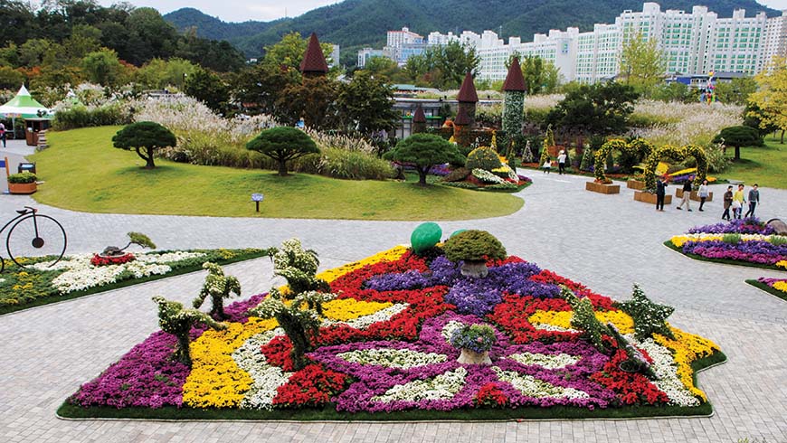 garden scene in Suncheon