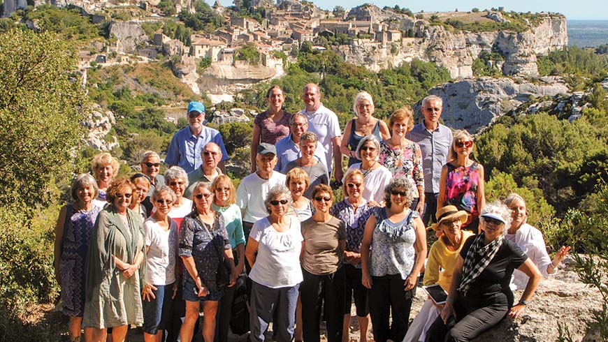 Italy, Manaco, and France trip participants