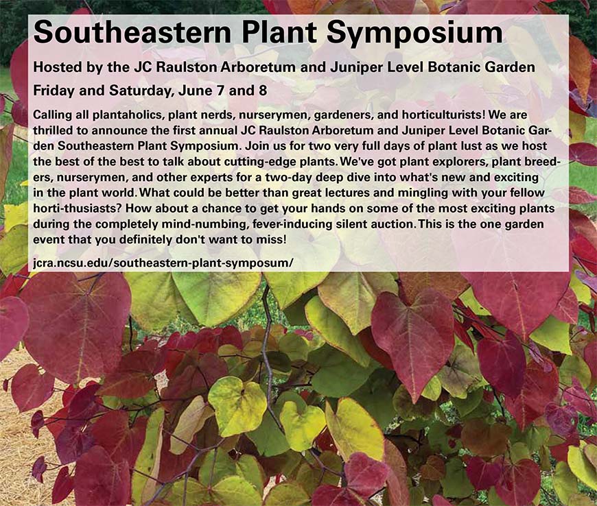 Southern Planting Symposium advertisement on back cover
