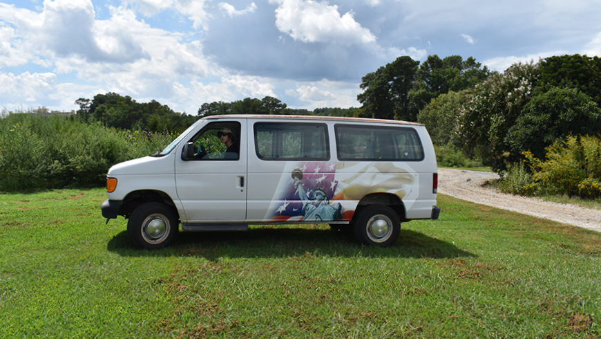 Photo of the van